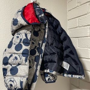 GAP Disney Mickey Mouse Puffer Jacket